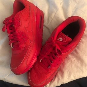 Nike ID custom Red Air Max size 10 women